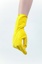 Huishoudhandschoenen geel M