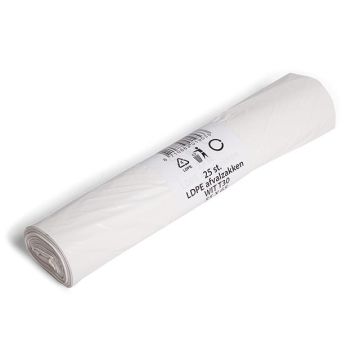 160032 Powersterko afvalzak T40 wit 50x80cm