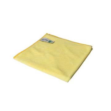 Microvezeldoek geel enkel