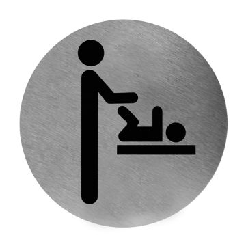 pictogram_verschoontafel_rvs_rond_116mm