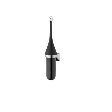 toiletborstelhouder_kunststof_chrome_zwart