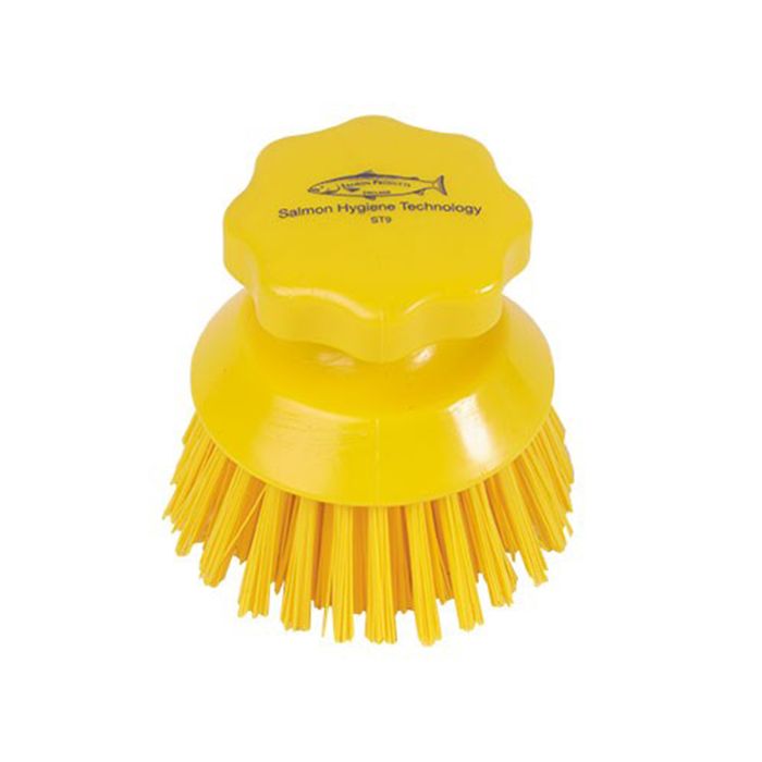hillbrush_ronde_borstel_geel_10cm
