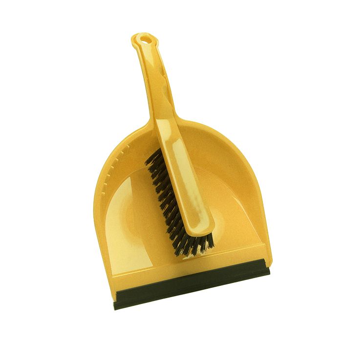 stoffer_en_blik_kunststof_geel