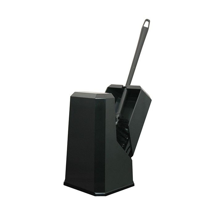toiletborstelhouder_kunststof_zwart