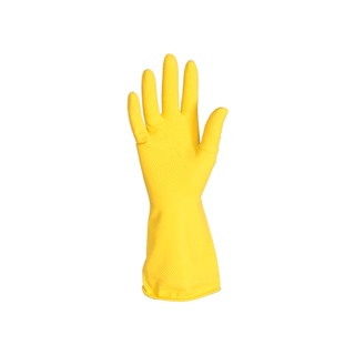 Huishoudhandschoenen geel XL