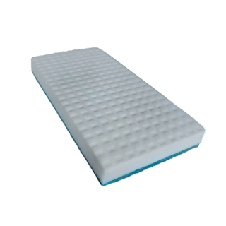 Melamine pad wit/blauw 25cm
