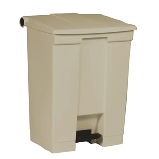 Afvalbak step-on classic container beige 68L