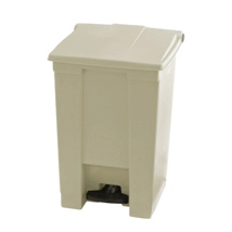Afvalbak step-on classic container beige 45L